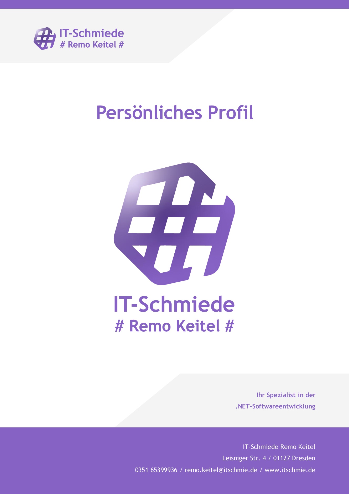 Persönliches Profil als PDF
